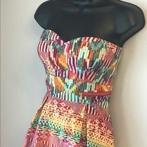 Guess Dress Strapless at 6multicolor $38 Trendy!